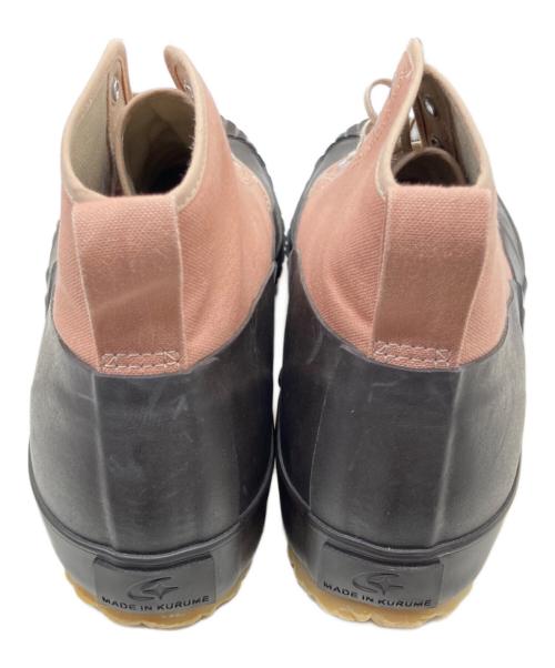 moon star（ムーンスター）moon star (ムーンスター) ハイカットスニーカー ブラウン×ピンク サイズ:27㎝の古着・服飾アイテム