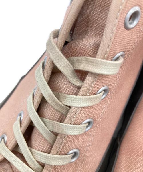 moon star（ムーンスター）moon star (ムーンスター) ハイカットスニーカー ブラウン×ピンク サイズ:27㎝の古着・服飾アイテム