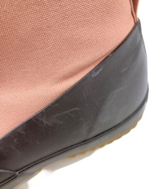 moon star（ムーンスター）moon star (ムーンスター) ハイカットスニーカー ブラウン×ピンク サイズ:27㎝の古着・服飾アイテム