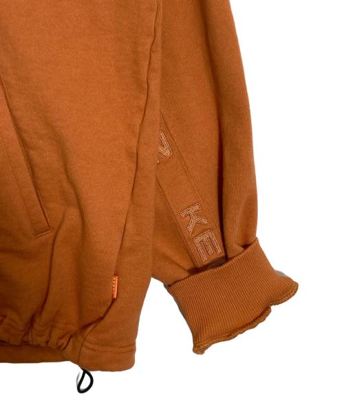 KEBOZ（ケボズ）KEBOZ (ケボズ) ハーフジップパーカー オレンジ サイズ:Ｌの古着・服飾アイテム