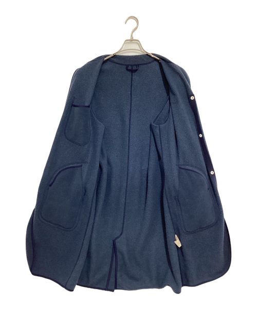 Porter Classic（ポータークラシック）Porter Classic (ポータークラシック) フリースガウンコート ネイビー サイズ:XSの古着・服飾アイテム