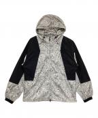 THE NORTHFACE PURPLELABELザ・ノースフェイス パープルレーベル）の古着「Paisley Print Mountain Wind Parka」｜グレー×ブラック