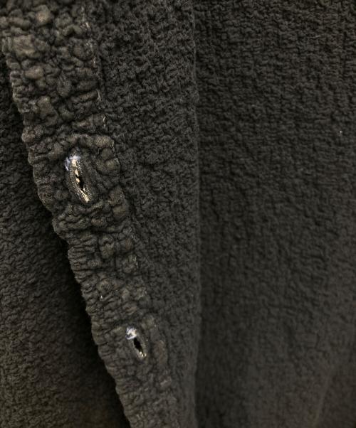 me ISSEY MIYAKE（ミーイッセイ ミヤケ）me ISSEY MIYAKE (ミーイッセイ ミヤケ) プリーツカーディガン ブラック サイズ:不明の古着・服飾アイテム