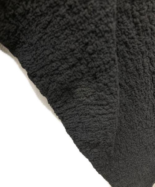 me ISSEY MIYAKE（ミーイッセイ ミヤケ）me ISSEY MIYAKE (ミーイッセイ ミヤケ) プリーツカーディガン ブラック サイズ:不明の古着・服飾アイテム