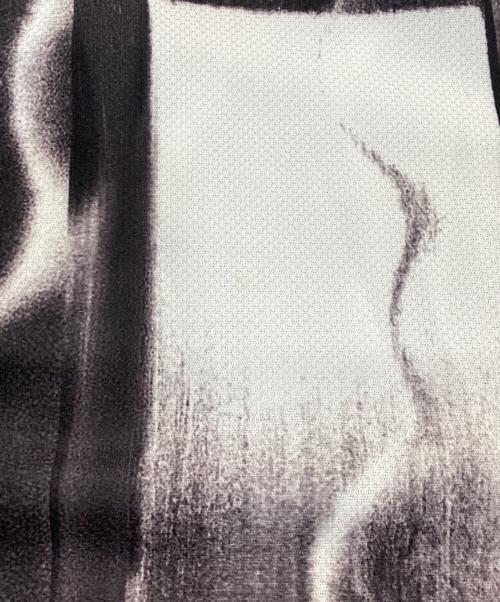 EVISEN（エビセン）EVISEN (エビセン) グラフィックオープンカラーシャツ ブラック×ホワイト サイズ:Mの古着・服飾アイテム