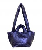 null.ヌル）の古着「PUFFY NYLON MINI TOTE BAG」｜ネイビー