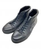 agnes b hommeアニエスベーオム）の古着「ハイカットスニーカー」｜ブラック