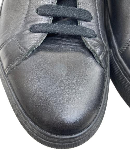 agnes b homme（アニエスベーオム）agnes b homme (アニエスベーオム) ハイカットスニーカー ブラック サイズ:42の古着・服飾アイテム