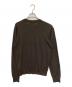 HERMES (エルメス) シルク混カシミヤニット ブラウン サイズ:XS：44000円