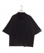 N.HOOLYWOODエヌ ハリウッド）の古着「オーバーサイズポロシャツ」｜ブラック