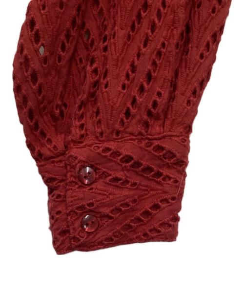 freada（フリーダ）freada (フリーダ) インドシフリワンピース レッド サイズ:FREEの古着・服飾アイテム