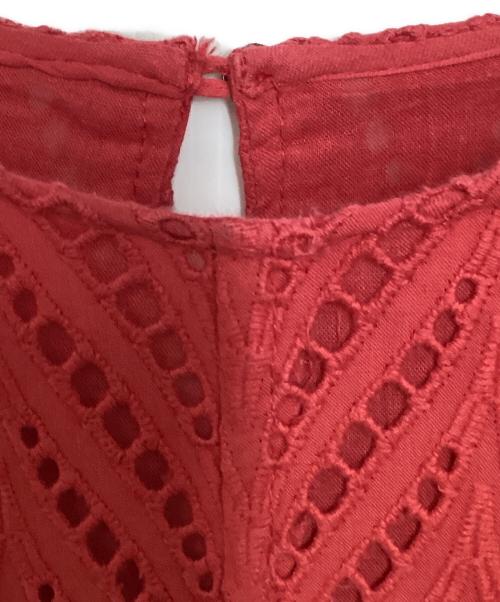 freada（フリーダ）freada (フリーダ) インドシフリワンピース レッド サイズ:FREEの古着・服飾アイテム