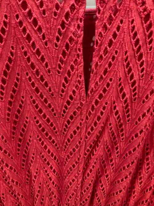 freada（フリーダ）freada (フリーダ) インドシフリワンピース レッド サイズ:FREEの古着・服飾アイテム