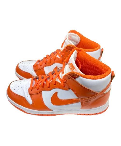 NIKE（ナイキ）NIKE (ナイキ) DUNK HI RETRO オレンジ×ホワイト サイズ:26.5㎝の古着・服飾アイテム
