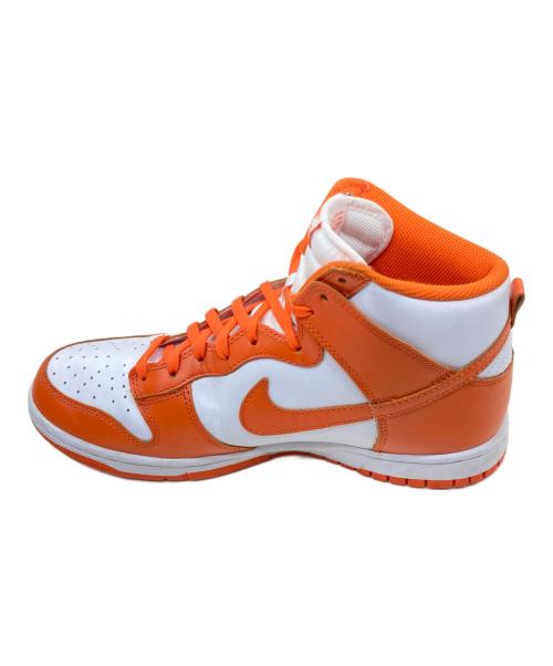 NIKE（ナイキ）NIKE (ナイキ) DUNK HI RETRO オレンジ×ホワイト サイズ:26.5㎝の古着・服飾アイテム