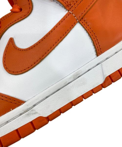 NIKE（ナイキ）NIKE (ナイキ) DUNK HI RETRO オレンジ×ホワイト サイズ:26.5㎝の古着・服飾アイテム