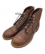 RED WINGレッドウィング）の古着「Iron Ranger」｜ブラウン