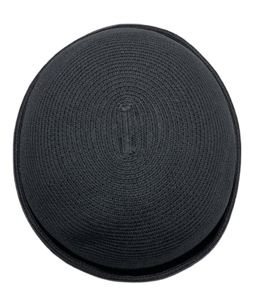 PHINGERIN（フィンガリン）PHINGERIN (フィンガリン) ペーパーブレード ブリムレスハット ブラック サイズ:Lの古着・服飾アイテム