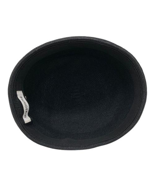 PHINGERIN（フィンガリン）PHINGERIN (フィンガリン) ペーパーブレード ブリムレスハット ブラック サイズ:Lの古着・服飾アイテム