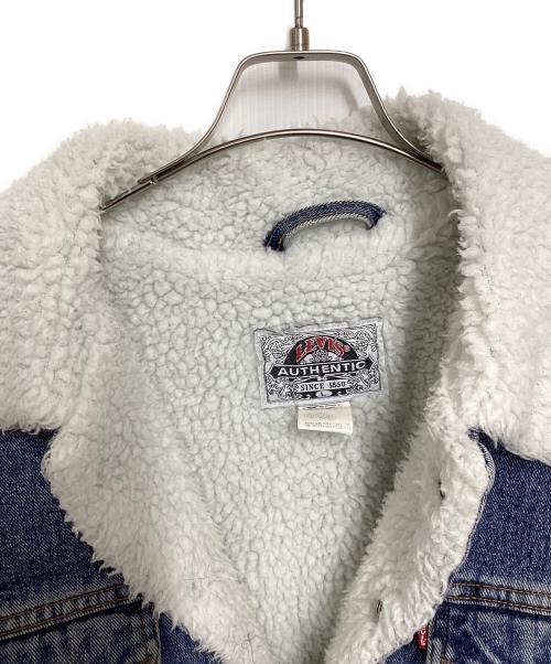 LEVI'S AUTHENTIC（リーバイスオーセンティック）LEVI'S AUTHENTIC (リーバイスオーセンティック) 90S'裏ボアデニムジャケット インディゴ サイズ:Lの古着・服飾アイテム