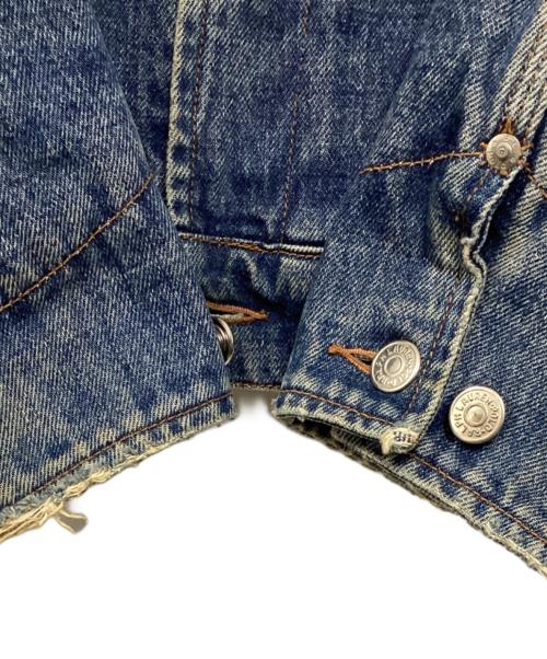 POLO RALPH LAUREN（ポロ・ラルフローレン）POLO RALPH LAUREN (ポロ・ラルフローレン) ブランケットライナーデニムジャケット インディゴ サイズ:Mの古着・服飾アイテム