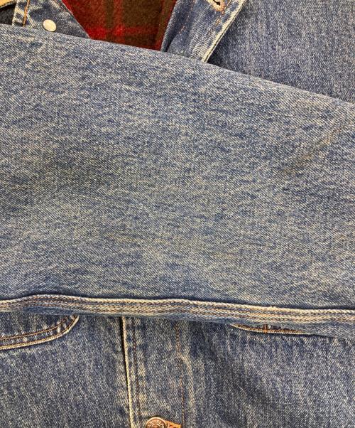 POLO RALPH LAUREN（ポロ・ラルフローレン）POLO RALPH LAUREN (ポロ・ラルフローレン) ブランケットライナーデニムジャケット インディゴ サイズ:Mの古着・服飾アイテム