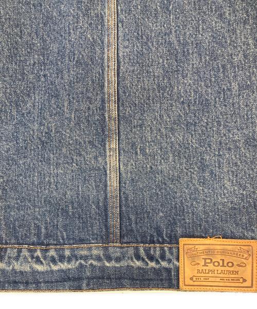 POLO RALPH LAUREN（ポロ・ラルフローレン）POLO RALPH LAUREN (ポロ・ラルフローレン) ブランケットライナーデニムジャケット インディゴ サイズ:Mの古着・服飾アイテム