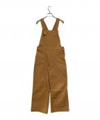Patagoniaパタゴニア）の古着「スタンドアップ・クロップド・オーバーオール」｜ブラウン