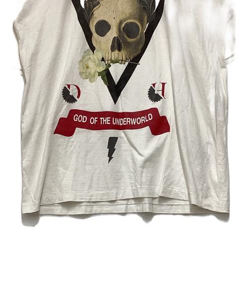 UNDERCOVER（アンダーカバー）UNDERCOVER (アンダーカバー) BIGTEE THE DEAD HERMITS ホワイト サイズ:2の古着・服飾アイテム
