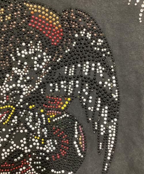 ROSE IN GOOD FAITH（ローズイングッドフェイス）ROSE IN GOOD FAITH (ローズイングッドフェイス) ダメージ加工Tシャツ グレー サイズ:XSの古着・服飾アイテム