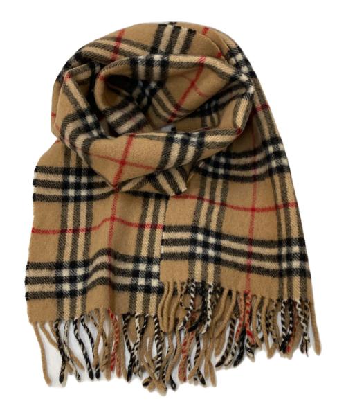 Burberry's（バーバリー）Burberry's (バーバリーズ) ノヴァチェックマフラー ベージュの古着・服飾アイテム