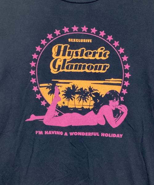 Hysteric Glamour（ヒステリックグラマー）Hysteric Glamour (ヒステリックグラマー) ガールプリントTシャツ ブラック サイズ:Sの古着・服飾アイテム