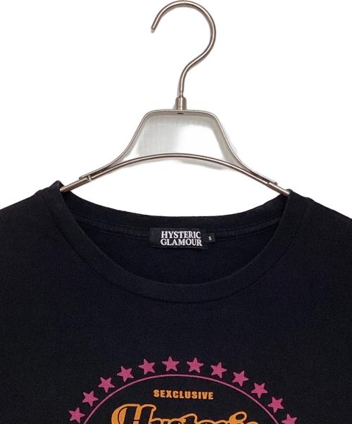 Hysteric Glamour（ヒステリックグラマー）Hysteric Glamour (ヒステリックグラマー) ガールプリントTシャツ ブラック サイズ:Sの古着・服飾アイテム