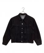 LA MER MA MAISONラメルマメゾン）の古着「デニムジャケット」｜ブラック
