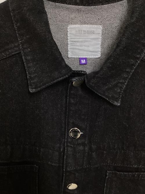 LA MER MA MAISON（ラメルマメゾン）LA MER MA MAISON (ラメルマメゾン) デニムジャケット ブラック サイズ:Mの古着・服飾アイテム