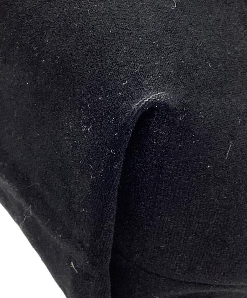 beautiful people（ビューティフルピープル）beautiful people (ビューティフルピープル) KONBU KNIT SHOPPING BUSKET S ブラックの古着・服飾アイテム