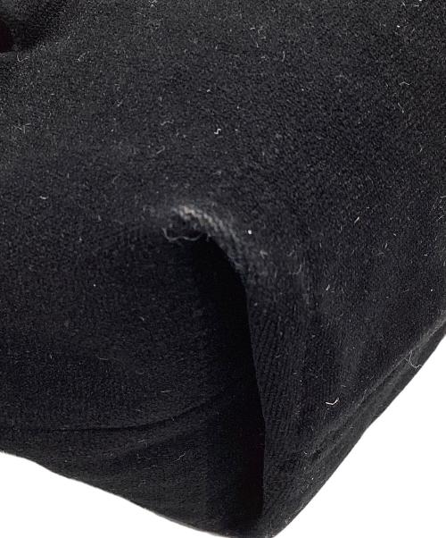 beautiful people（ビューティフルピープル）beautiful people (ビューティフルピープル) KONBU KNIT SHOPPING BUSKET S ブラックの古着・服飾アイテム