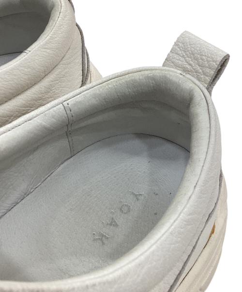 YOAK（ヨーク）YOAK (ヨーク) LORRY CA CREAM アイボリー サイズ:42の古着・服飾アイテム