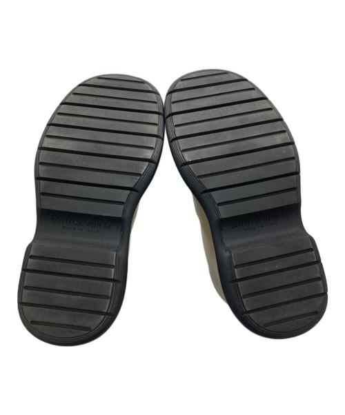 BOTTEGA VENETA（ボッテガベネタ）BOTTEGA VENETA (ボッテガベネタ) アンクルレースアップブーツ ベージュ サイズ:39の古着・服飾アイテム