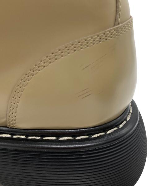 BOTTEGA VENETA（ボッテガベネタ）BOTTEGA VENETA (ボッテガベネタ) アンクルレースアップブーツ ベージュ サイズ:39の古着・服飾アイテム