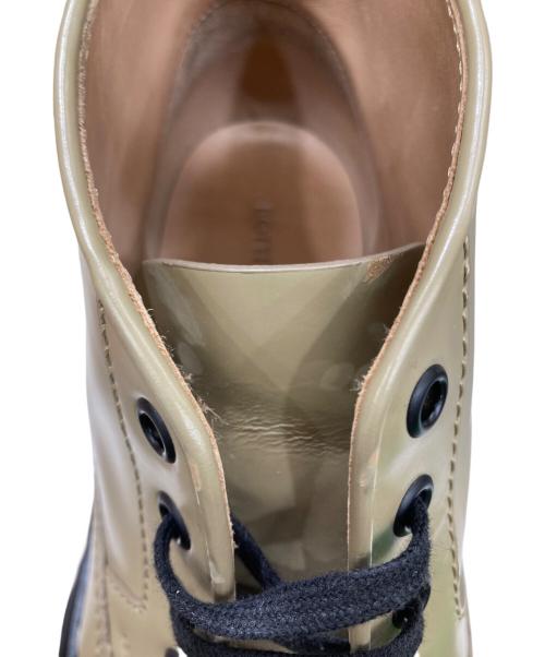 BOTTEGA VENETA（ボッテガベネタ）BOTTEGA VENETA (ボッテガベネタ) アンクルレースアップブーツ ベージュ サイズ:39の古着・服飾アイテム