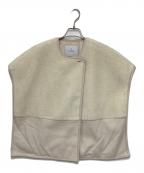 MOGAモガ）の古着「レスキュール ボアベスト」｜ベージュ