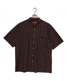 SUPREME（シュプリーム）の古着「Loose Fit Mini Plaid S/S Shirt」｜レッド×ブラック