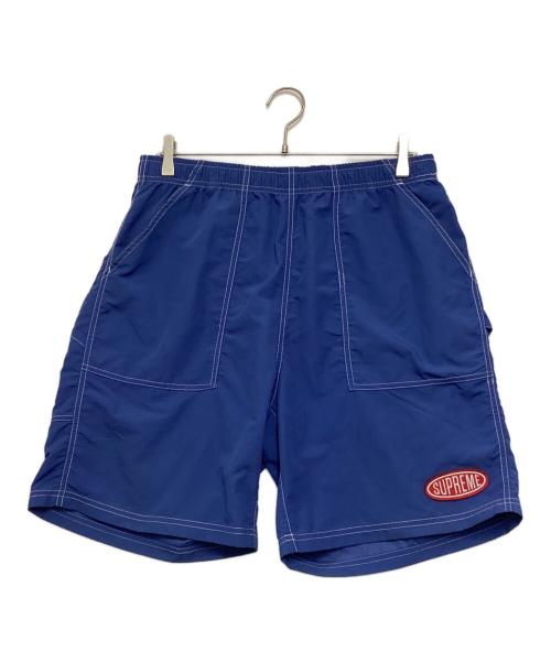 SUPREME（シュプリーム）Supreme (シュプリーム) Nylon Painter Short ブルー サイズ:Mediumの古着・服飾アイテム