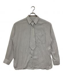 MAISON SPECIAL（メゾンスペシャル）の古着「Tie Shirt」｜グレー