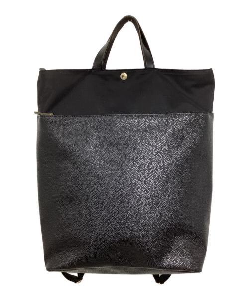 Breath TOPKAPI（ブレストプカピ）Breath TOPKAPI (ブレストプカピ) スコッチグレインバックパック ブラックの古着・服飾アイテム