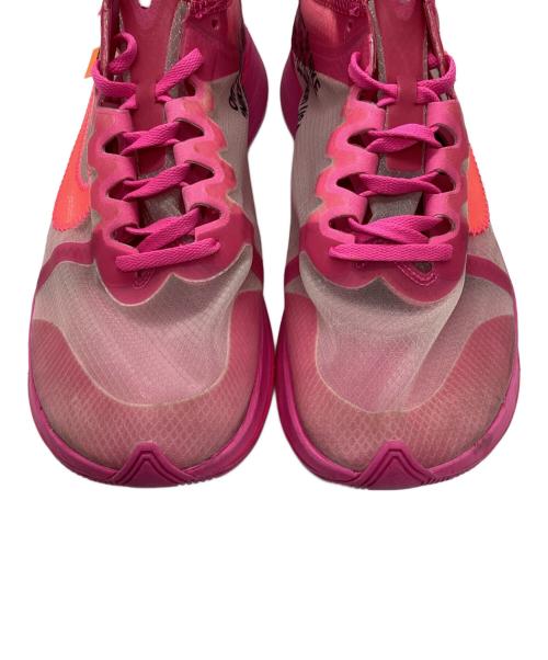 NIKE（ナイキ）NIKE (ナイキ) OFFWHITE (オフホワイト) ZOOM FLY SP ピンク サイズ:US9.5の古着・服飾アイテム