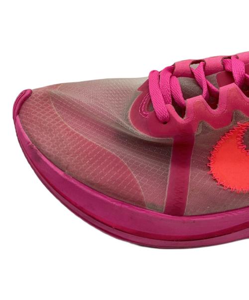 NIKE（ナイキ）NIKE (ナイキ) OFFWHITE (オフホワイト) ZOOM FLY SP ピンク サイズ:US9.5の古着・服飾アイテム