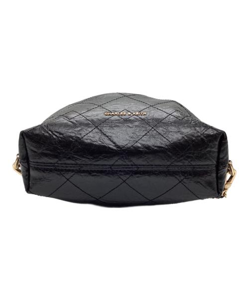 CHARLES & KEITH（チャールズアンドキース）CHARLES & KEITH (チャールズ＆キース) Duo ドゥオ チェーンハンドルツーウェイバックパック ブラックの古着・服飾アイテム