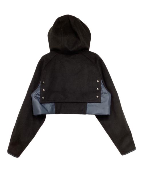 led tokyo（レッドトウキョウ）led tokyo (レッドトウキョウ) ウールクロップドショートコート ブラック サイズ:38の古着・服飾アイテム